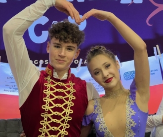 Yeva Alekhnovich i Stanisław Borysewicz